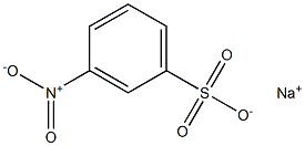 间3-硝基苯磺酸钠, , 结构式