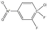 4-氯-4,5-二氟硝基苯 结构式