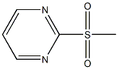 2-甲磺酰基嘧啶, , 结构式