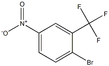 5-硝基-2-溴三氟甲苯 结构式