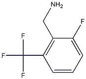 2-氟-6-三氟甲基苄胺 结构式