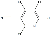 2,4,5,6-Tetrachloropyridine-3-carbonitrile 95% Structure