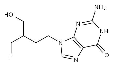 9-(4-fluoro-3-hydroxymethylbutyl)guanine
