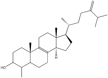 24-methylene-4-methylcholest-8-en-3-ol