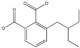 MONO(2-ETHYLBUTYL)PHTHALATE 结构式