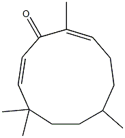 (2Z,10E)-2,6,9,9-tetramethylcycloundeca-2,10-dien-1-one