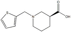(3S)-1-(thiophen-2-ylmethyl)piperidine-3-carboxylic acid