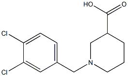 1-(3,4-dichlorobenzyl)piperidine-3-carboxylic acid
