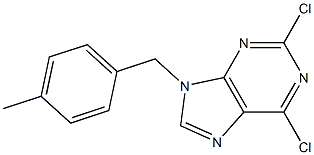 2,6-dichloro-9-(4-methylbenzyl)-9H-purine