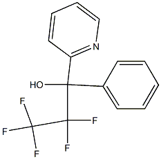2,2,3,3,3-PENTAFLUORO-1-PHENYL-1-(2-PYRIDYL)PROPAN-1-OL