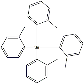 tetra-o-tolyltin Structure