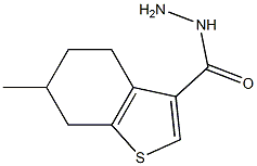 6-METHYL-4,5,6,7-TETRAHYDRO-1-BENZOTHIOPHENE-3-CARBOHYDRAZIDE