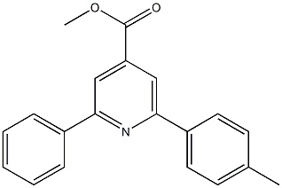 methyl 2-phenyl-6-p-tolylpyridine-4-carboxylate