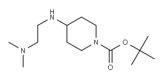 TERT-BUTYL 4-{[2-(DIMETHYLAMINO)ETHYL]AMINO}PIPERIDINE-1-CARBOXYLATE