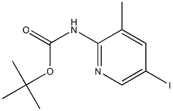 2-(tert-Butoxycarbonylamino)-5-iodo-3-methylpyridine