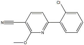 6-(2-chlorophenyl)-2-methoxynicotinonitrile
