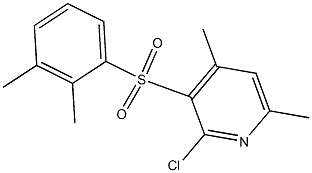 2-chloro-3-[(2,3-dimethylphenyl)sulfonyl]-4,6-dimethylpyridine