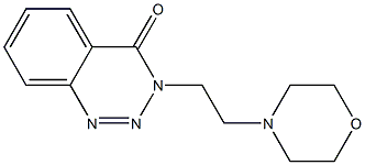 3-(2-morpholinoethyl)-1,2,3-benzotriazin-4(3H)-one