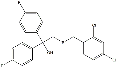 2-[(2,4-dichlorobenzyl)thio]-1,1-di(4-fluorophenyl)ethan-1-ol