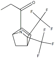 1-[3,3-di(trifluoromethyl)-2-azabicyclo[2.2.1]hept-5-en-2-yl]propan-1-one