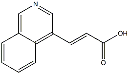 (E)-3-(4-isoquinolinyl)-2-propenoic acid
