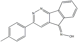 3-(4-methylphenyl)-5H-indeno[1,2-c]pyridazin-5-one oxime
