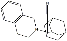 2-(1,2,3,4-tetrahydroisoquinolin-2-yl)adamantane-2-carbonitrile
