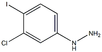 1-(3-chloro-4-iodophenyl)hydrazine Structure
