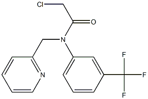 2-chloro-N-(3-(trifluoromethyl)phenyl)-N-((pyridin-2-yl)methyl)acetamide
