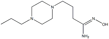 (1Z)-N'-hydroxy-4-(4-propylpiperazin-1-yl)butanimidamide