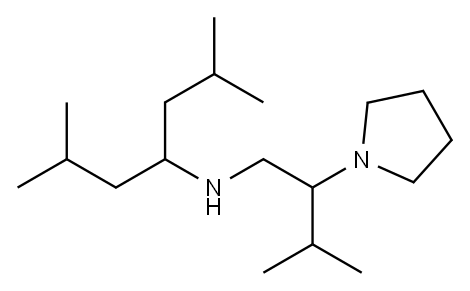 (2,6-dimethylheptan-4-yl)[3-methyl-2-(pyrrolidin-1-yl)butyl]amine
