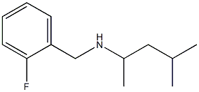 [(2-fluorophenyl)methyl](4-methylpentan-2-yl)amine