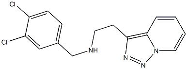 [(3,4-dichlorophenyl)methyl](2-{[1,2,4]triazolo[3,4-a]pyridin-3-yl}ethyl)amine