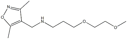 [(3,5-dimethyl-1,2-oxazol-4-yl)methyl][3-(2-methoxyethoxy)propyl]amine