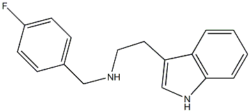 [(4-fluorophenyl)methyl][2-(1H-indol-3-yl)ethyl]amine