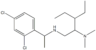 [1-(2,4-dichlorophenyl)ethyl][2-(dimethylamino)-3-ethylpentyl]amine