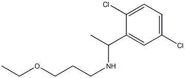 [1-(2,5-dichlorophenyl)ethyl](3-ethoxypropyl)amine
