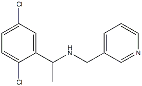[1-(2,5-dichlorophenyl)ethyl](pyridin-3-ylmethyl)amine