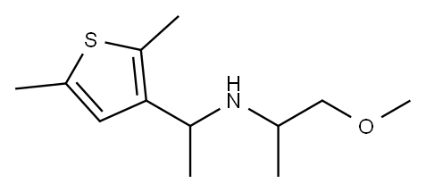 [1-(2,5-dimethylthiophen-3-yl)ethyl](1-methoxypropan-2-yl)amine