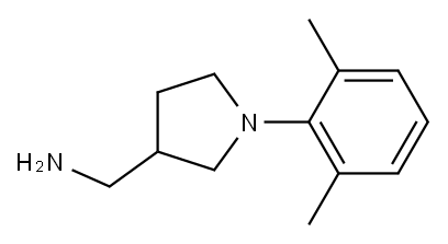 [1-(2,6-dimethylphenyl)pyrrolidin-3-yl]methylamine