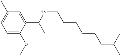[1-(2-methoxy-5-methylphenyl)ethyl](7-methyloctyl)amine