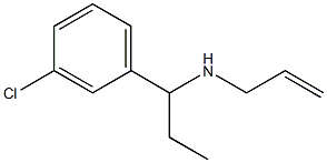 [1-(3-chlorophenyl)propyl](prop-2-en-1-yl)amine