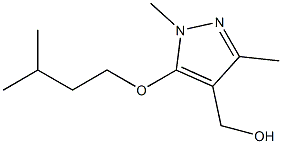 [1,3-dimethyl-5-(3-methylbutoxy)-1H-pyrazol-4-yl]methanol