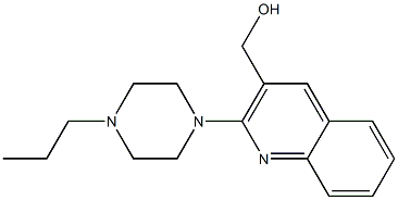 [2-(4-propylpiperazin-1-yl)quinolin-3-yl]methanol