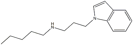 [3-(1H-indol-1-yl)propyl](pentyl)amine