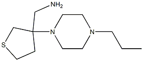 [3-(4-propylpiperazin-1-yl)tetrahydrothien-3-yl]methylamine