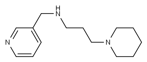 [3-(piperidin-1-yl)propyl](pyridin-3-ylmethyl)amine|
