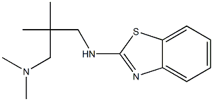 {2-[(1,3-benzothiazol-2-ylamino)methyl]-2-methylpropyl}dimethylamine