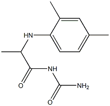 {2-[(2,4-dimethylphenyl)amino]propanoyl}urea