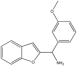 1-(1-benzofuran-2-yl)-1-(3-methoxyphenyl)methanamine